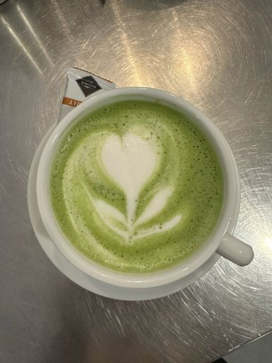 Hot Matcha Latte